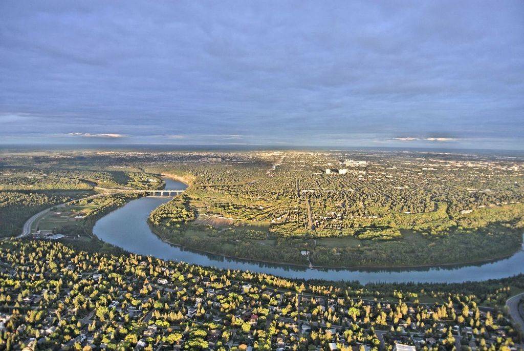 캐나다의 디트로이트 - 에트몬턴 항공사진들 | 인스티즈