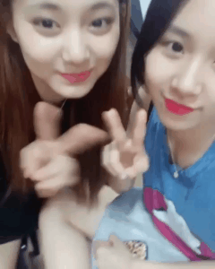 [트와이스] 나연 모모 따라하는 쯔위 채영 | 인스티즈