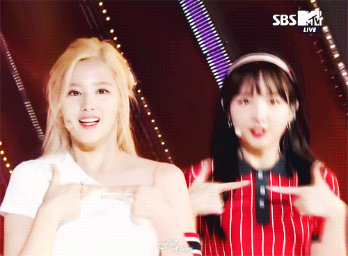 나연,사나.gif | 인스티즈