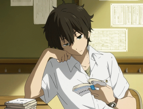  애니 안보는 사람들도 잘생겼다고 인정하는 오레키 호타로 빙과 (움짤多) | 인스티즈