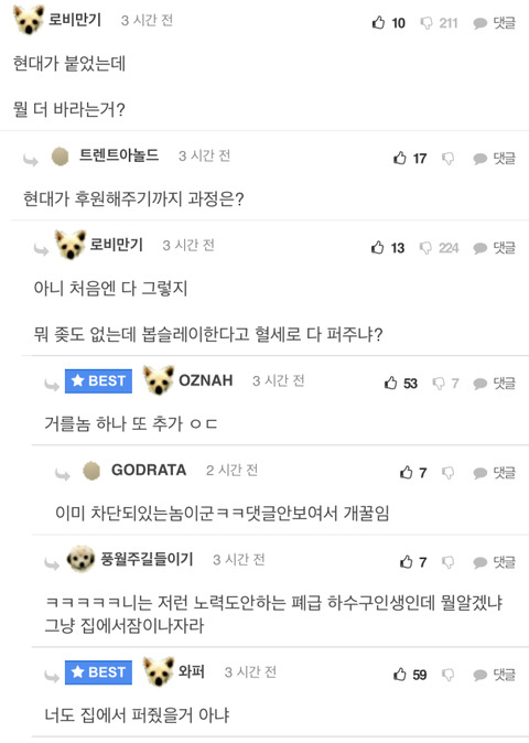 ??? : 봅슬레이 후원에 현대가 붙었는데 뭘 더 바라는 거? | 인스티즈