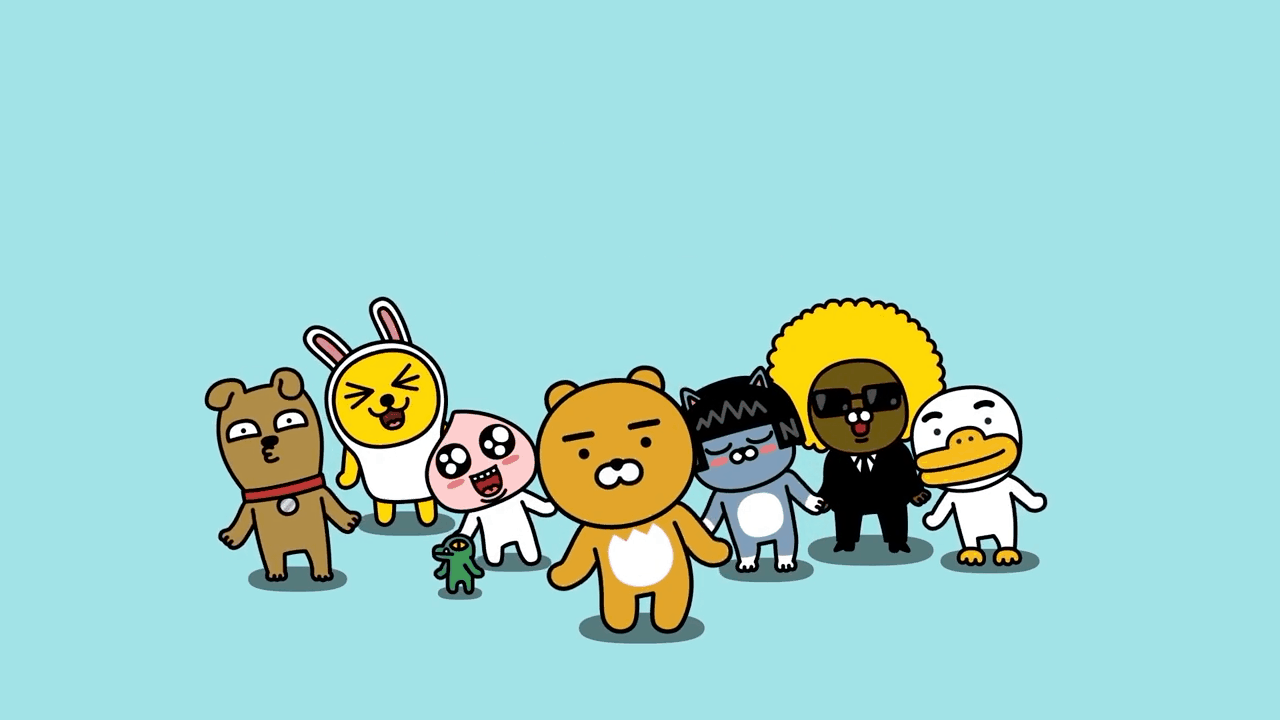 카카오프렌즈 vs 카카오 신 캐릭터 니니즈 비쥬얼 비교.jpg | 인스티즈