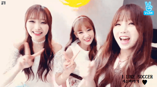 [러블리즈] 160917 V앱 움짤 - Part 2 (벱솔, 지애) | 인스티즈