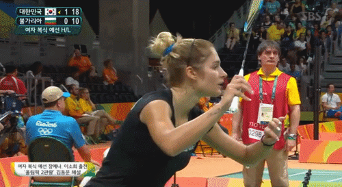 불가리아 배드민턴 선수.jpgif | 인스티즈