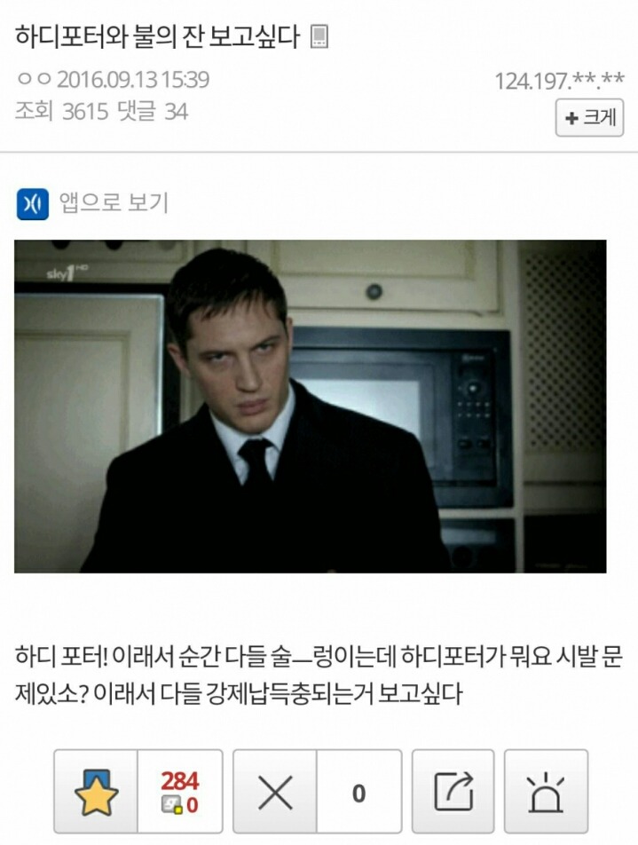 하디포터와 마법사의 돌주먹 | 인스티즈