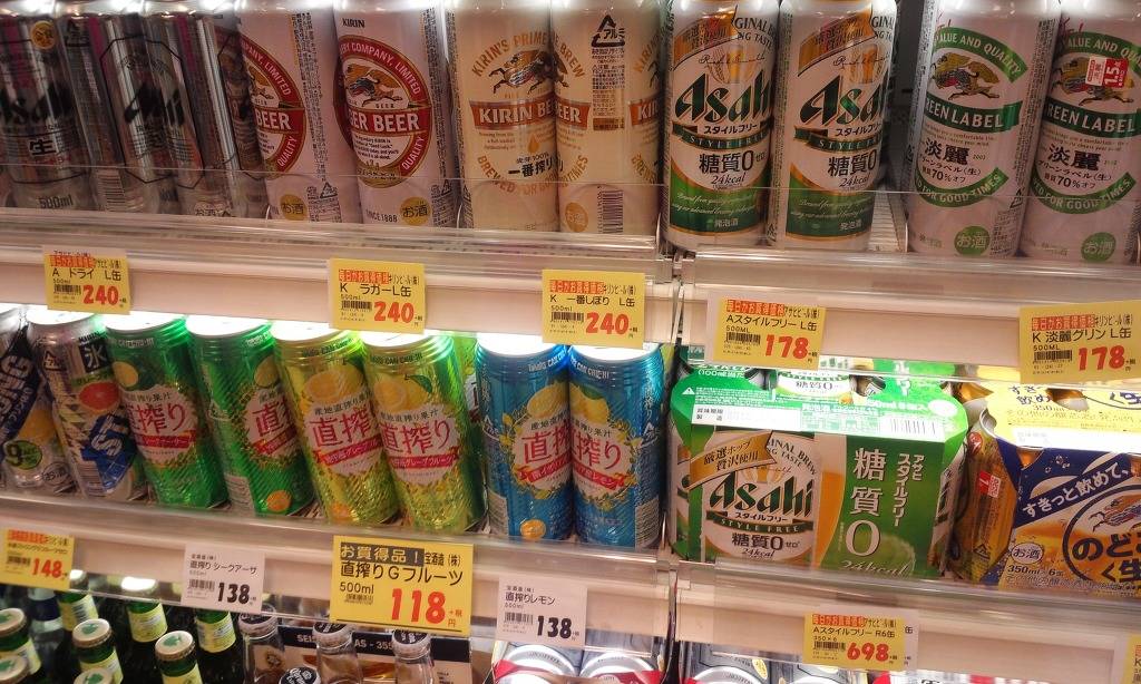 흔한 일본 동네 마트의 맥주와 술 종류 | 인스티즈