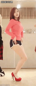 안무 연습하는 전효성... | 인스티즈