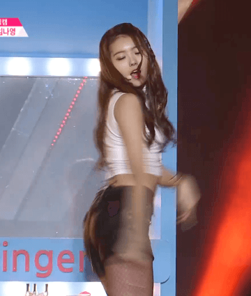 [프로듀스101] 본방에 앞서 믿고 보는 스톤나영의 핑거팁스 움짤 | 인스티즈