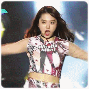 [데이터주의] 160930 뮤뱅 I.O.I - Whatta Man.gif | 인스티즈