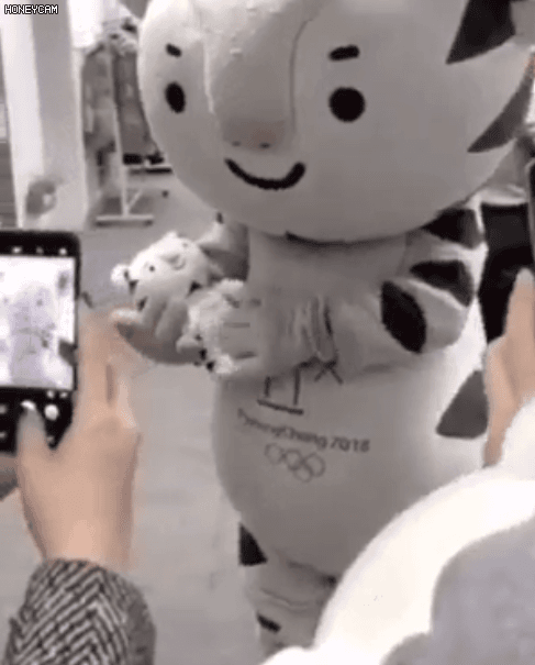 자식 자랑하던 수호랑.gif | 인스티즈