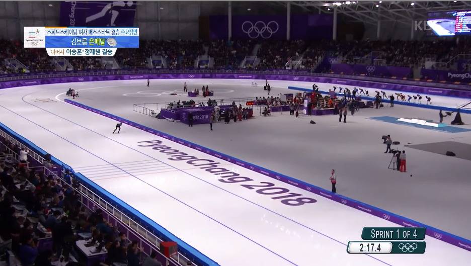 여자 매스스타트에서 혼자 앞서갔던 누나 .jpg | 인스티즈