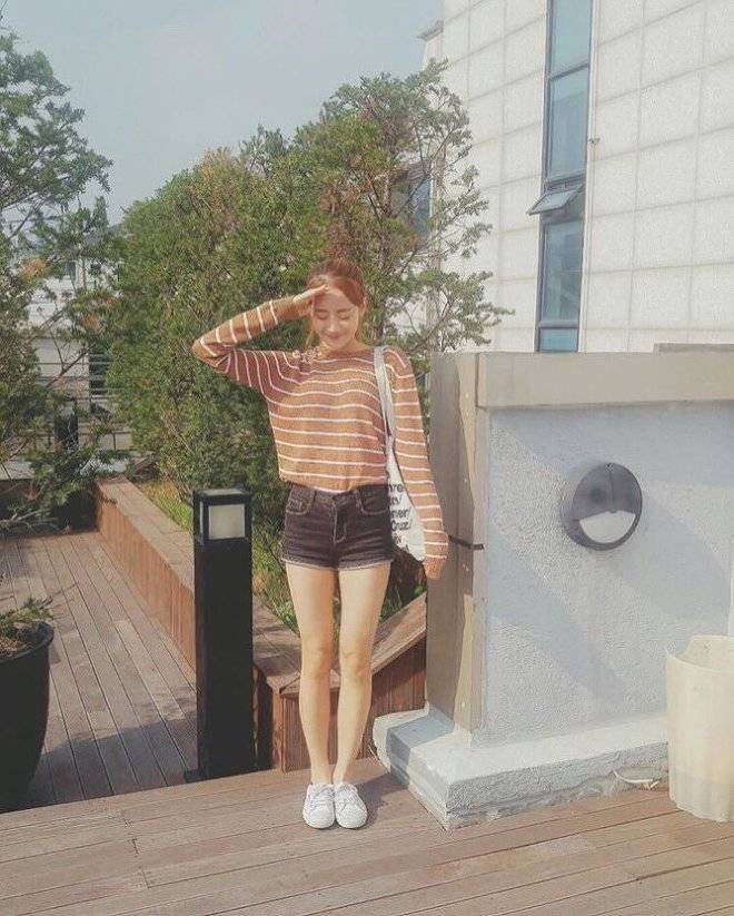 여친룩의 정석 에이프릴 나은 | 인스티즈