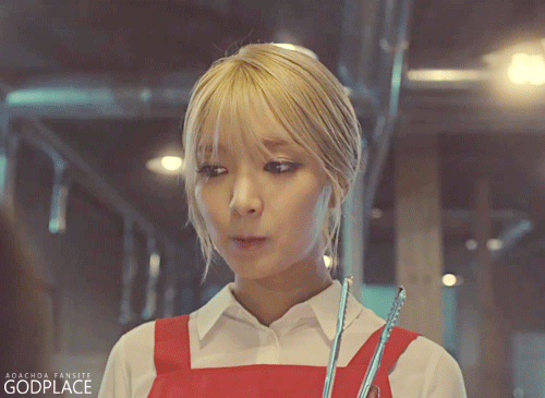 고깃집 알바하는 초아가 좋다.gif | 인스티즈