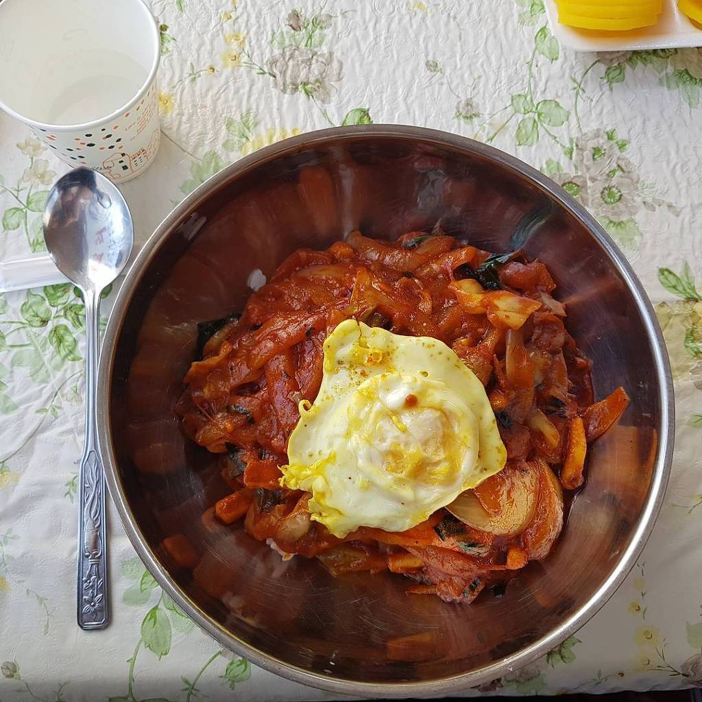 울진에서 유명하다는 비빔짬뽕 | 인스티즈