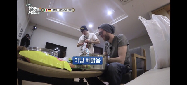 [어서와한국은처음이지-제주도] 멕시코 국기 거는 크리스티안과 친구들.jpg | 인스티즈