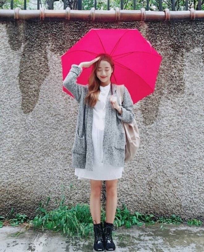 여친룩의 정석 에이프릴 나은 | 인스티즈