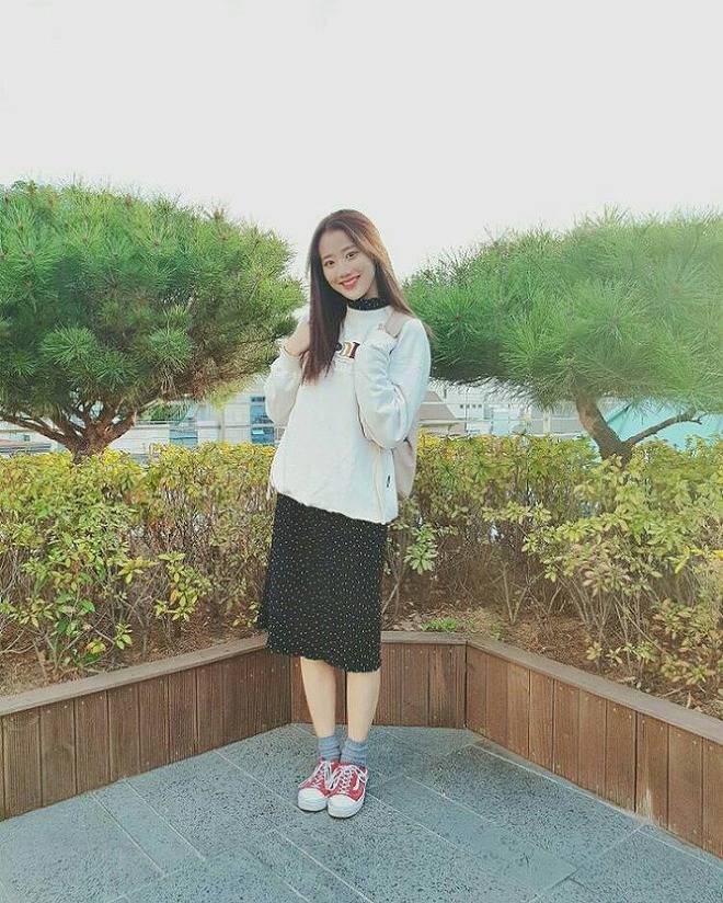 여친룩의 정석 에이프릴 나은 | 인스티즈