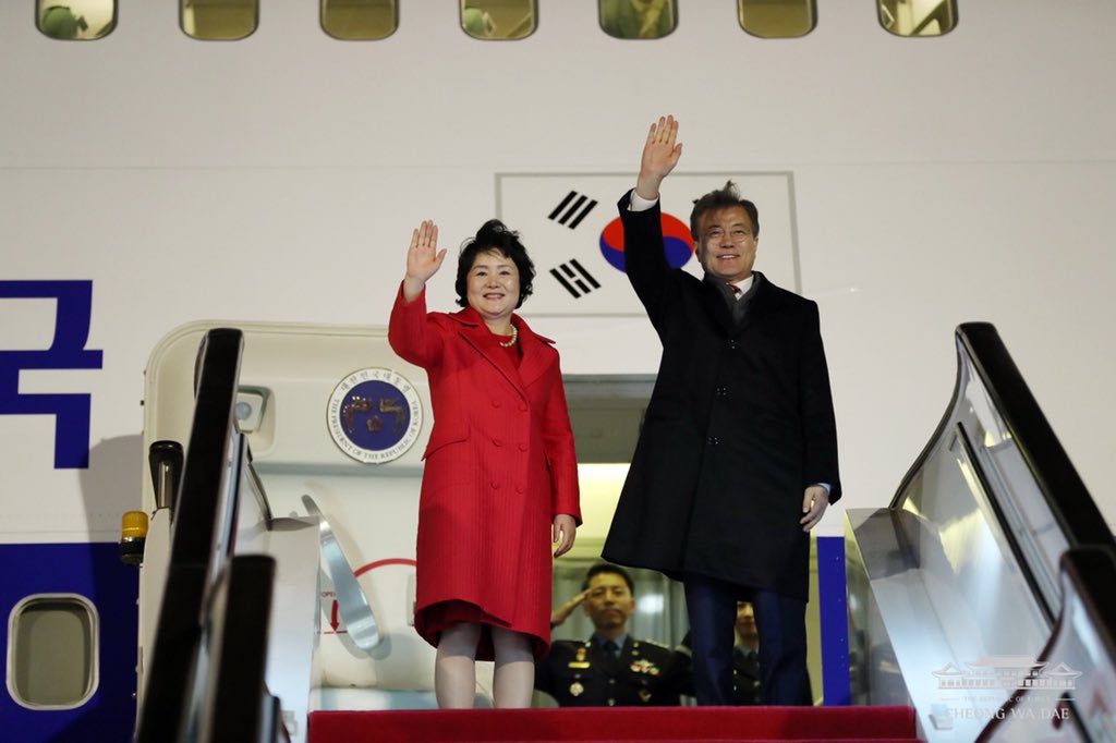 중국 두번째 방문지 충칭에 도착한 문재인 대통령 | 인스티즈