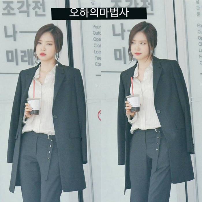 [에이핑크] 바지정장 입은 손나은.jpg | 인스티즈