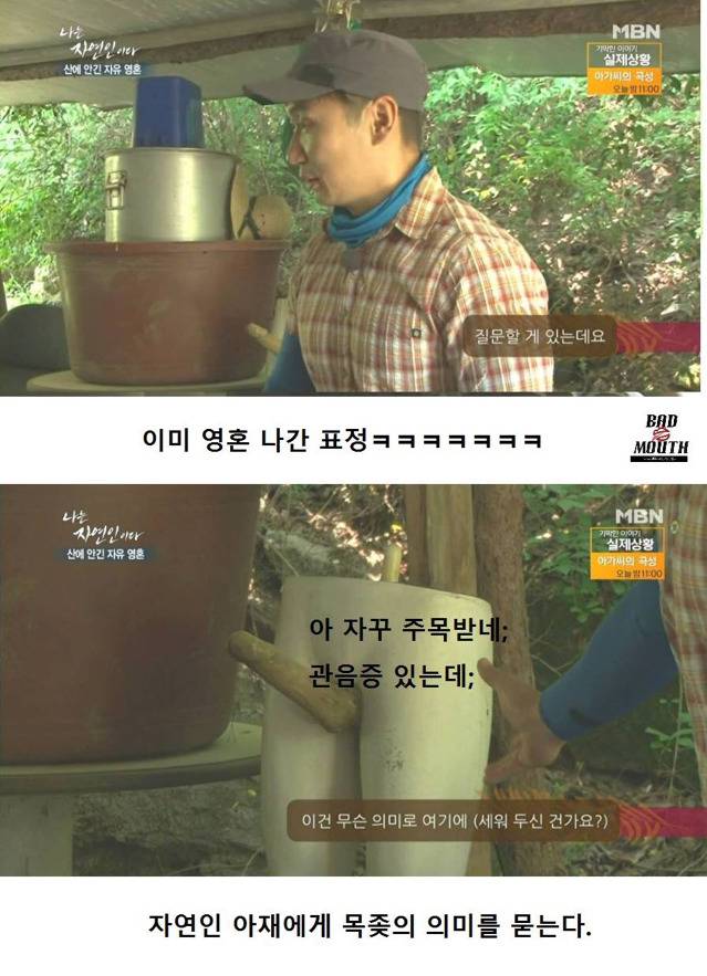 말벌 이후 레전드 경신한 나는 자연인이다 ㅋㅋㅋㅋㅋㅋㅋ | 인스티즈