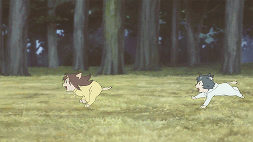 모성애가 느껴지는 애니메이션 늑대아이.gif | 인스티즈