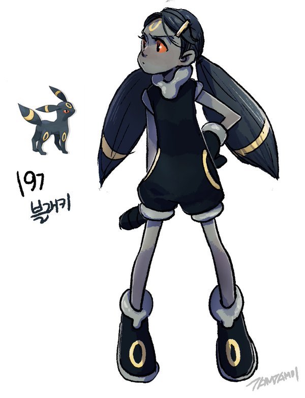 포켓몬을 의인화 한다면? -2세대 포켓몬 일러스트 | 인스티즈