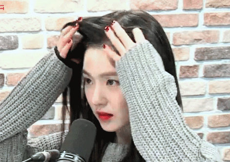 청순한 흑발 아이린.gif | 인스티즈