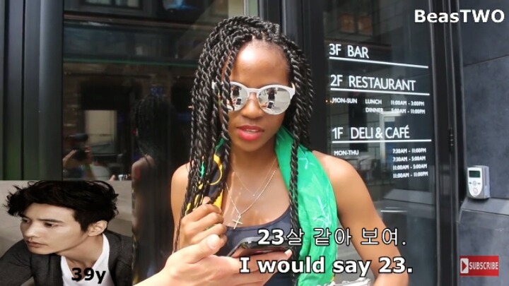 외국인들이 한국인의 나이를 맞출 수 있을까? (영상캡쳐랑 영상) | 인스티즈