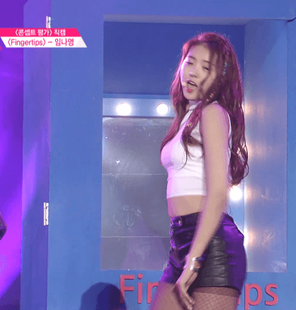 [프로듀스101] 본방에 앞서 믿고 보는 스톤나영의 핑거팁스 움짤 | 인스티즈