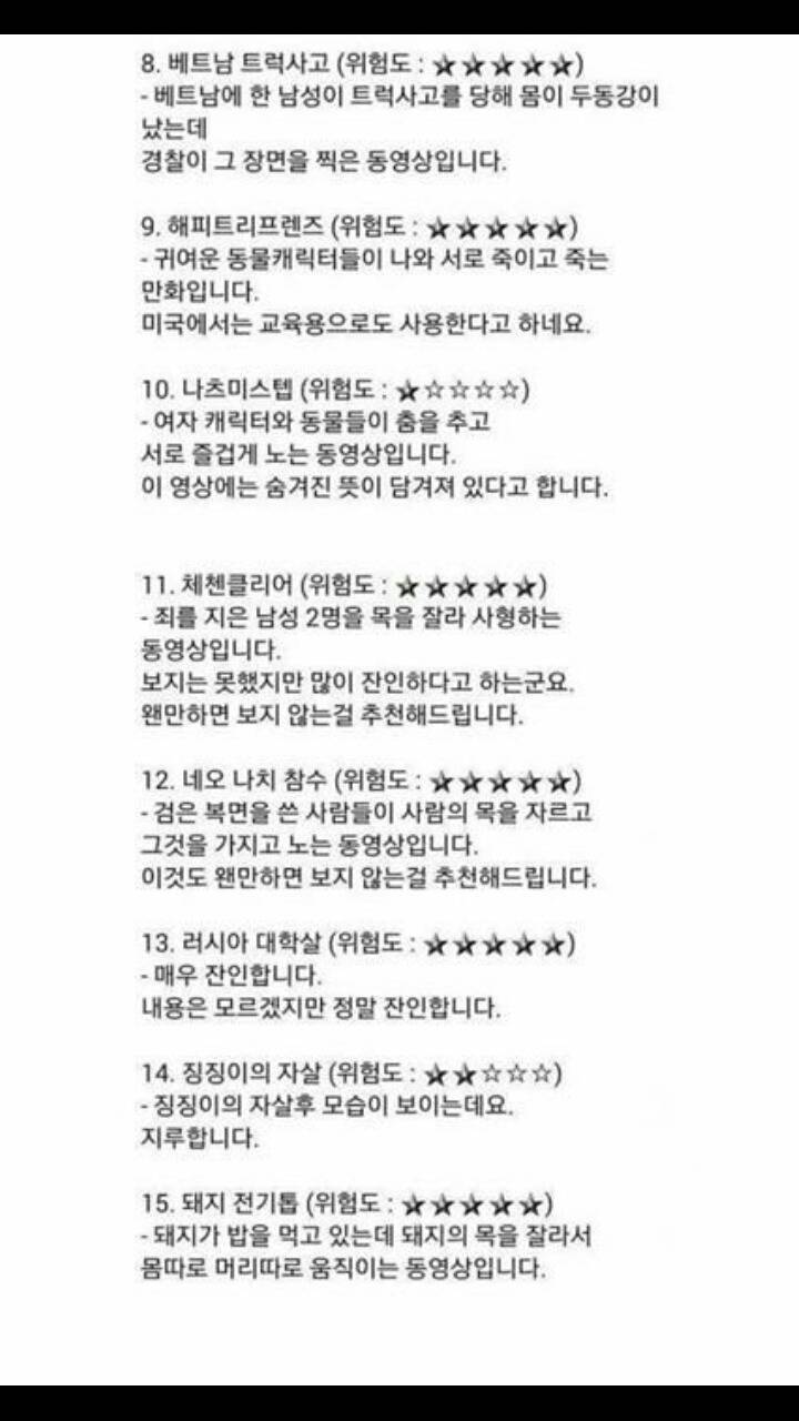 구글에 절대 검색해서 안되는 단어들 | 인스티즈