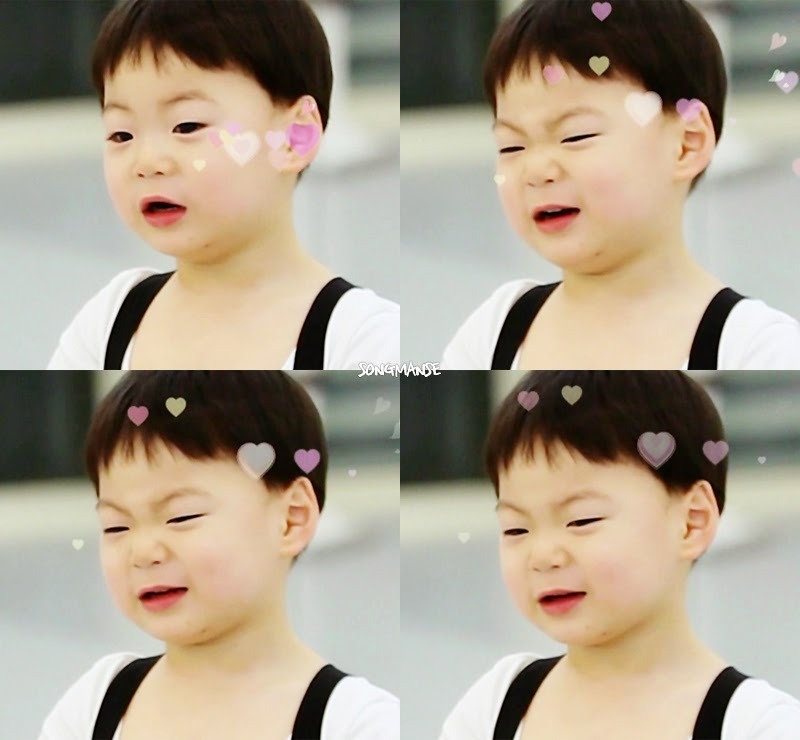 태어날때부터 윙크하던 아기 송만세.jpgif | 인스티즈