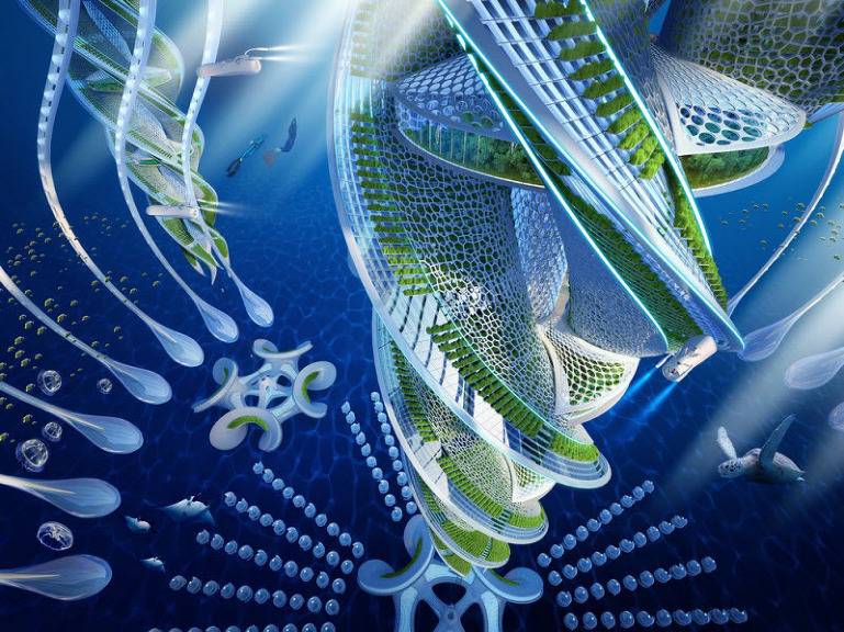 미래의 수중 도시 디자인 | 인스티즈