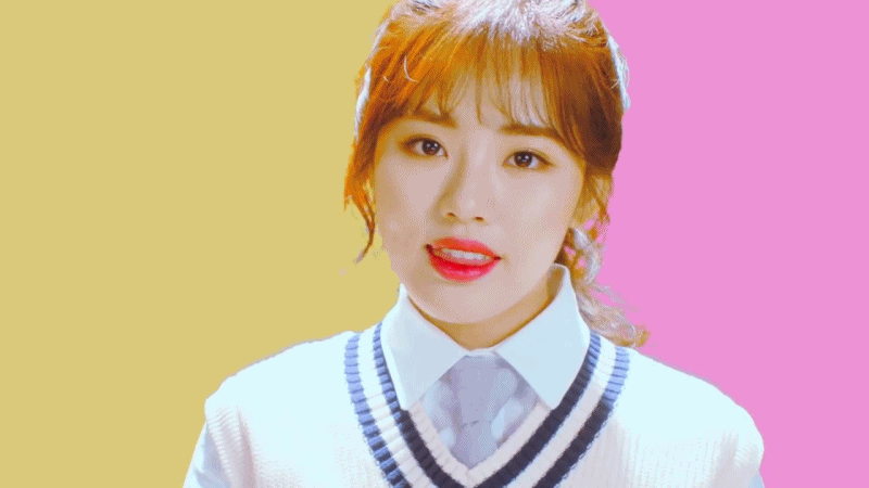 fromis_9 - 유리구두 MV 움짤 (이나경,박지원) | 인스티즈