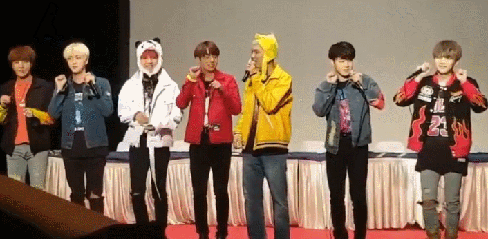 샤샤샤를 각자 스타일대로 소화하는 남자 연예인들 (남자는 자고로 애교죠) | 인스티즈