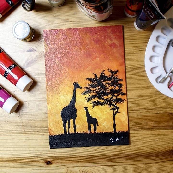 밤이 되면 밝아지는 그림.jpgif | 인스티즈