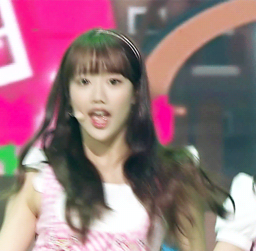 식스틴하기 전에 회사옮긴 jyp출신 에이프릴 멤버.gif | 인스티즈