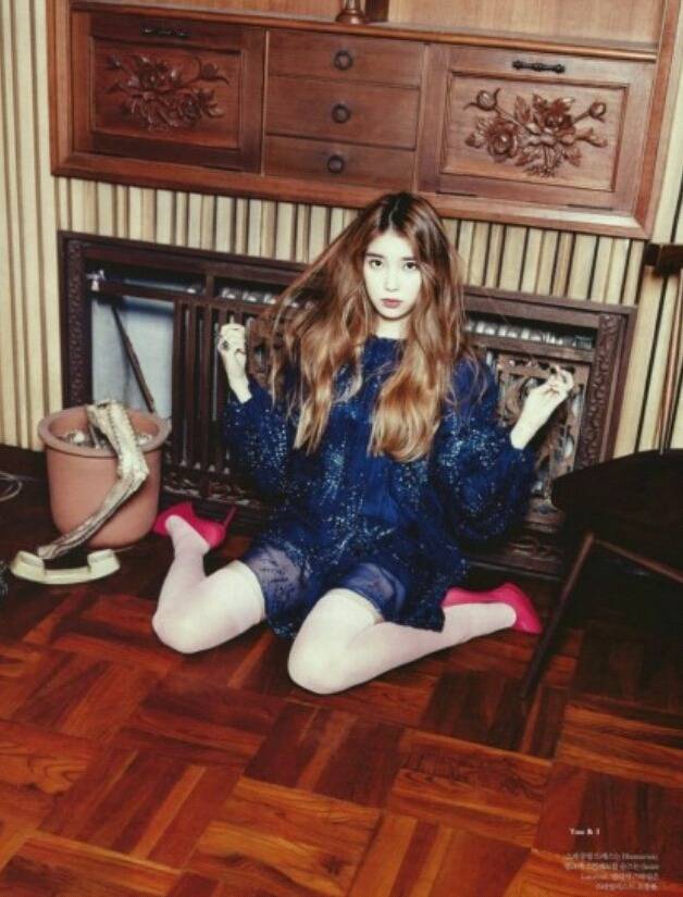 로리타 컨셉이 의심되는 아이유 | 인스티즈