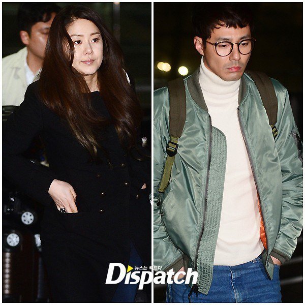 출국하는 조인성과 고현정 | 인스티즈