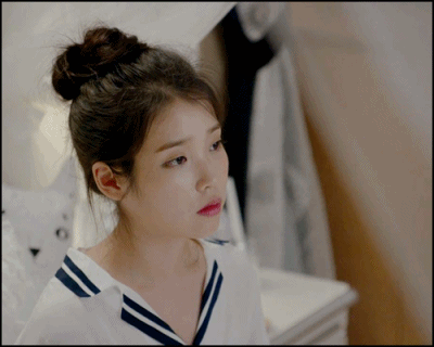 똥머리 아이유.jpgif | 인스티즈