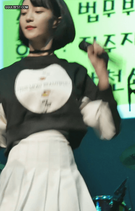 오마이걸 비니 초근접... 살랑살랑 몸짓...gif | 인스티즈