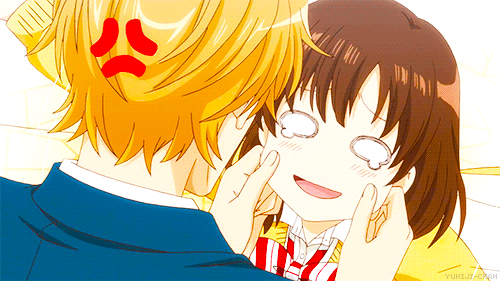  애니 속 교복 입은 커플들 | 인스티즈