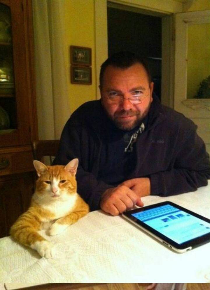 사람과 교감하는 고양이.jpg | 인스티즈