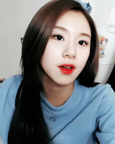 브이앱 트와이스 채영.gif | 인스티즈