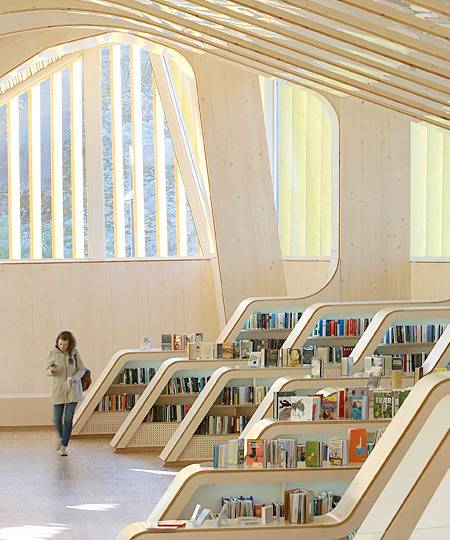 ㅎㄷㄷ한 디자인의 노르웨이 도서관 | 인스티즈