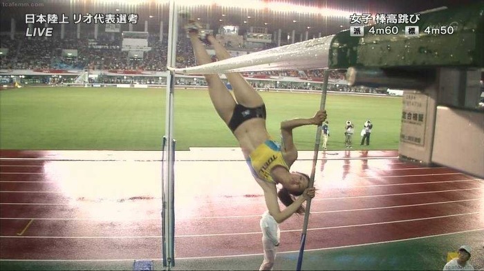 일본 여자 장대높이뛰기 선수 | 인스티즈