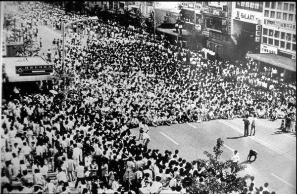 부산 시민은 자부심을 가지세요 87년 6월민주항쟁 | 인스티즈