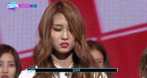 [트와이스] 식스틴에서 모모가 탈락했을때와 극적으로 와카 합류했을때 미나와 사나 | 인스티즈