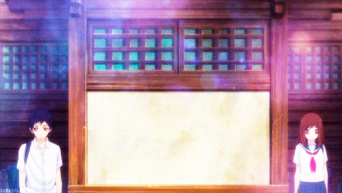  애니 속 교복 입은 커플들 | 인스티즈