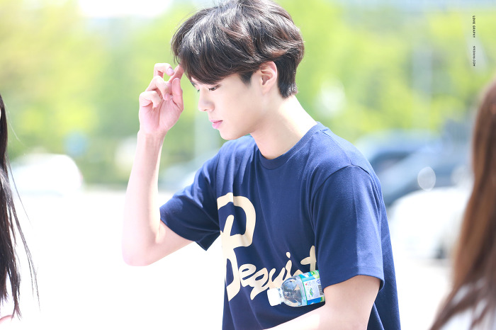 박보검 뮤직뱅크 출근길 레전드 | 인스티즈