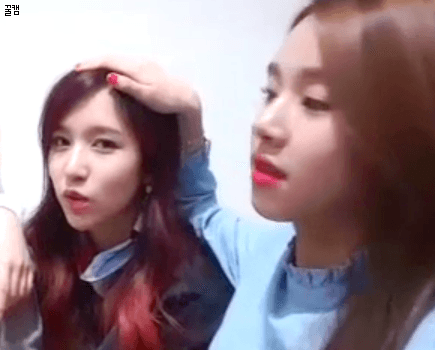 트와이스 미나&채영.gif | 인스티즈